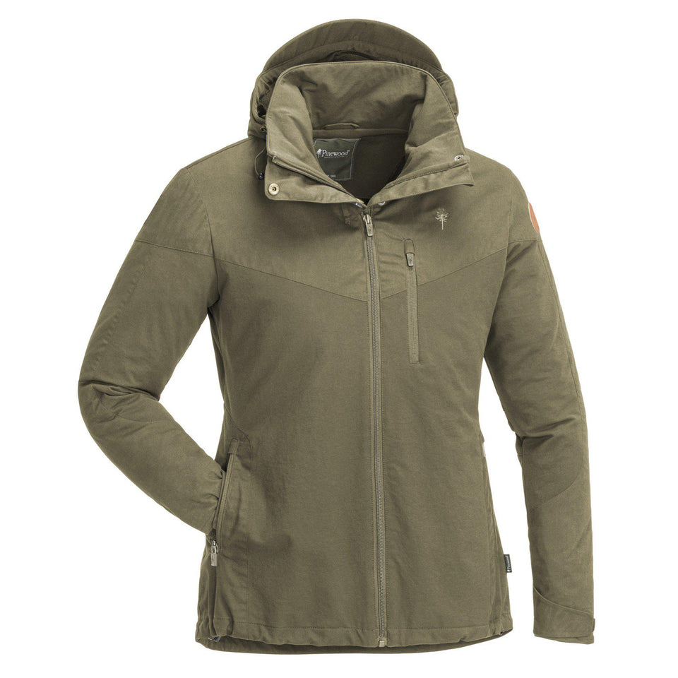 3303-713-01_Pinewood-Womens-Jacket-Finnveden-Hybrid_Hunting-Olive