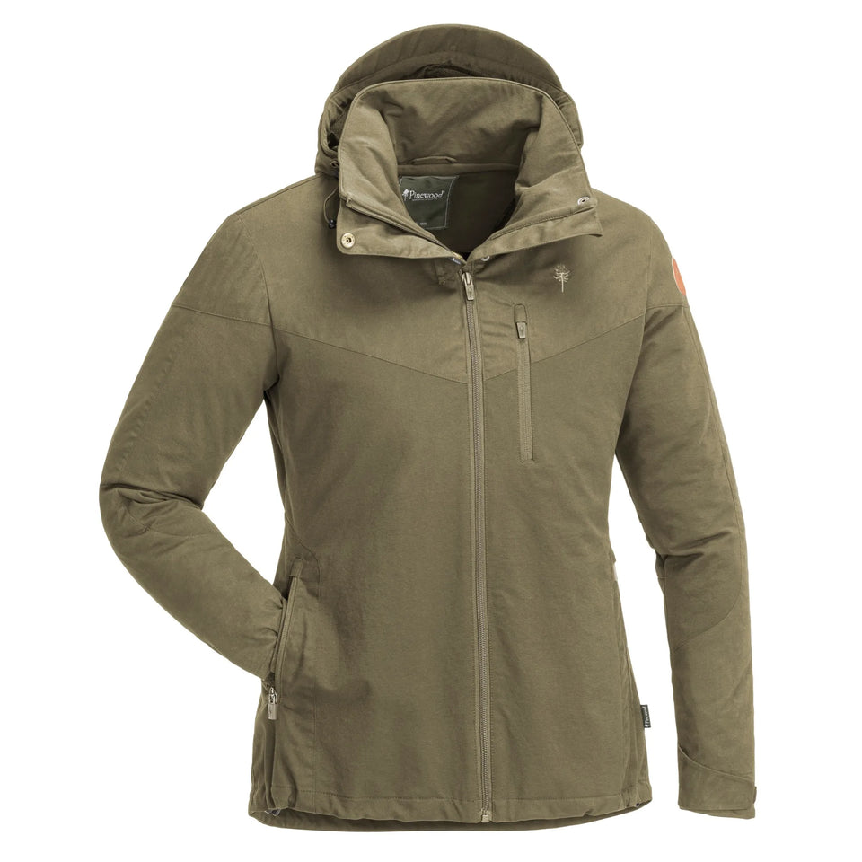 3303-713-01_Pinewood-Womens-Jacket-Finnveden-Hybrid_Hunting-Olive