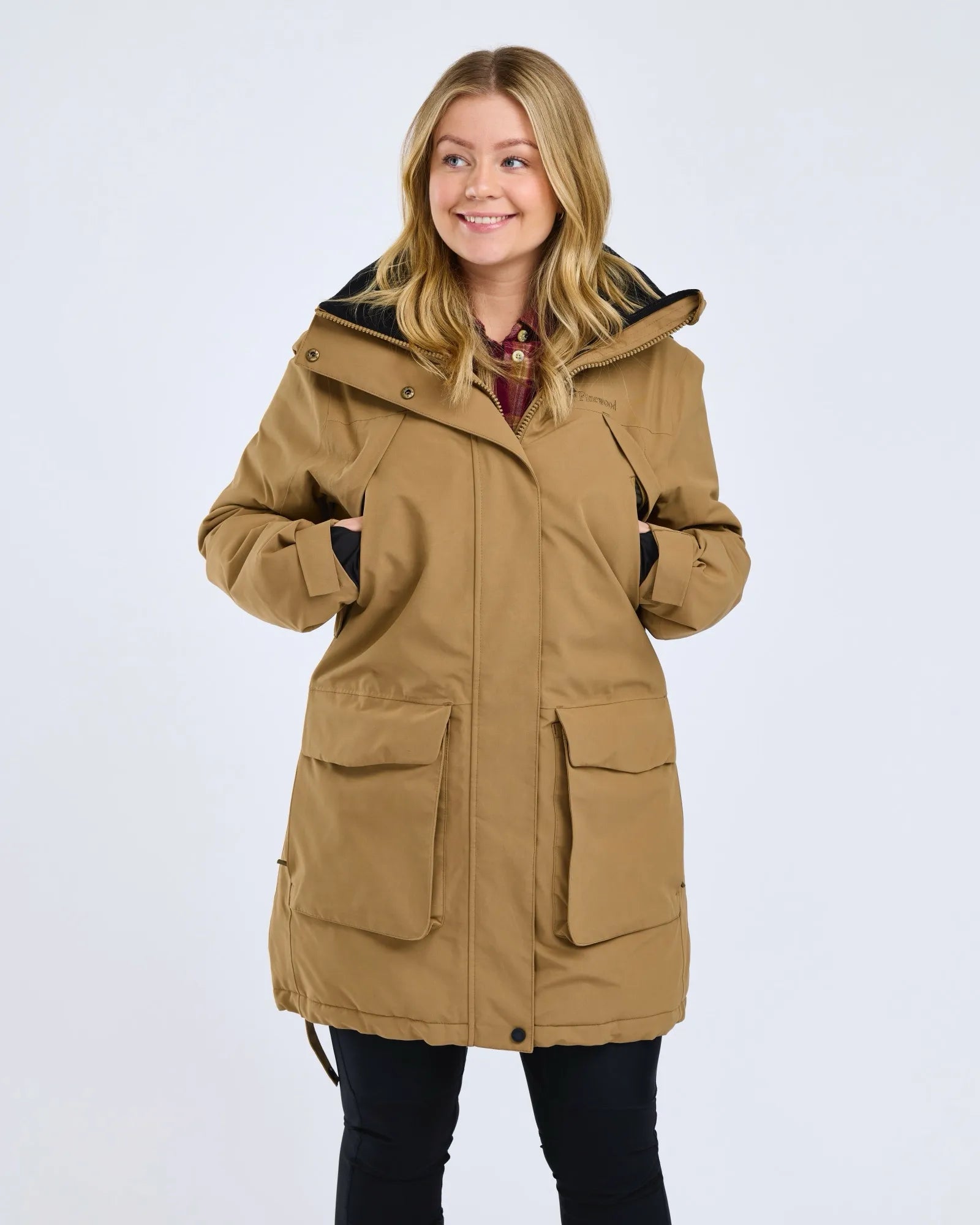 WOMENS WARM 3D LOGO PARKA Sサイズ 3381-277-60_Pinewood.webp?v=