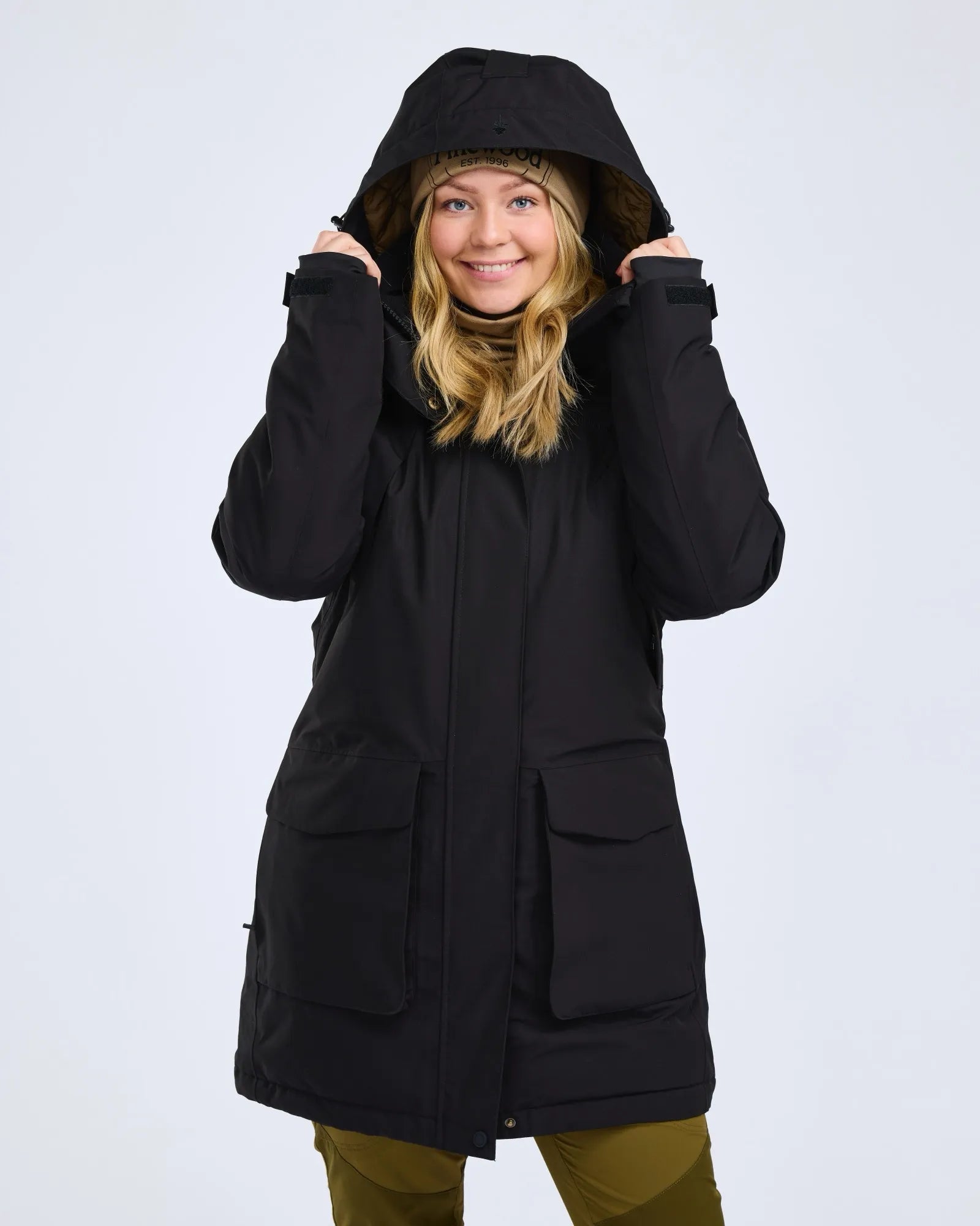 新品　BRIEFING WS WR KNIT PARKA M GLETSCHERSEE PARKA M - black M - Men's waterproof winter coat