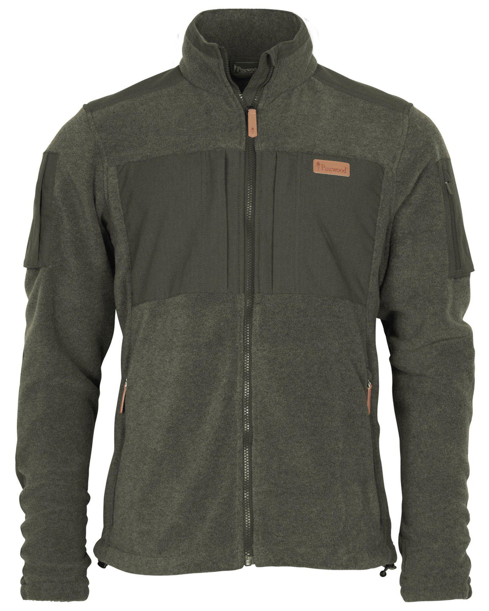 5488-752-01_Pinewood-Lappland-Rough-Fleece-Jacket-Mens_Olive-Melange-Dark-Olive