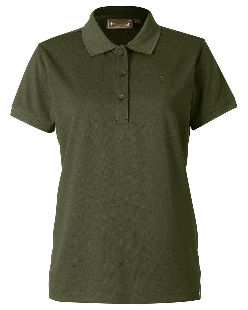 9318-100-01_Pinewood-Ramsey-Coolmax-Polo-Shirt-Womens_Black_BLANK_tree_BLANK_logo