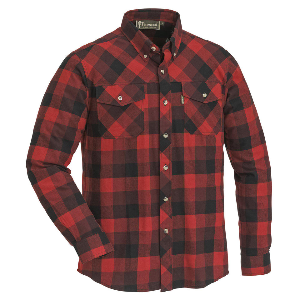 9525-518-01_Pinewood-Shirt-Lumbo_Red
