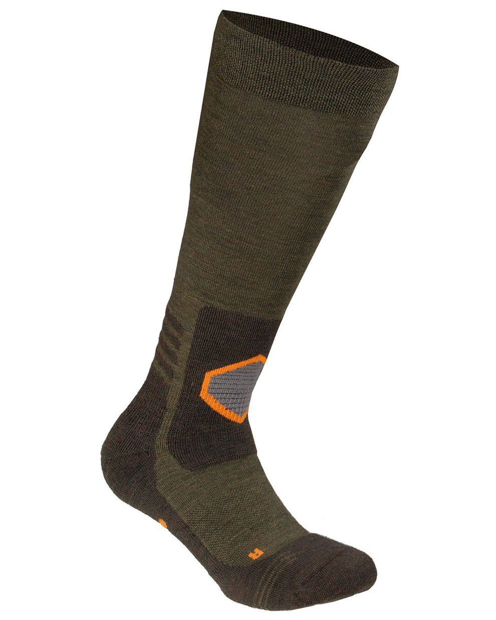 1171-727-01_Pinewood-Outdoor-Multi-Sport-Sock_Green-Brown