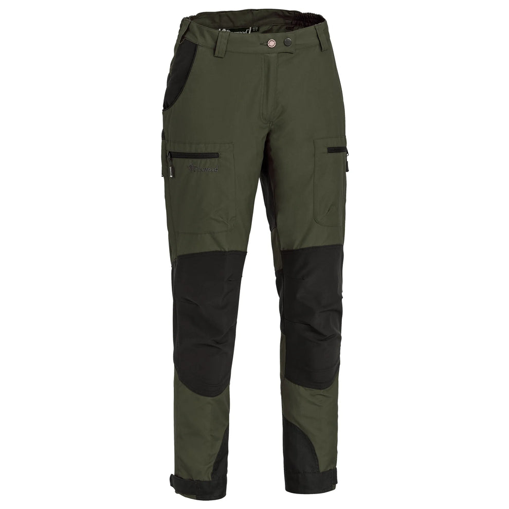 3085-153-01_Pinewood-Womens-Trousers-Caribou-TC_Mossgreen-Black