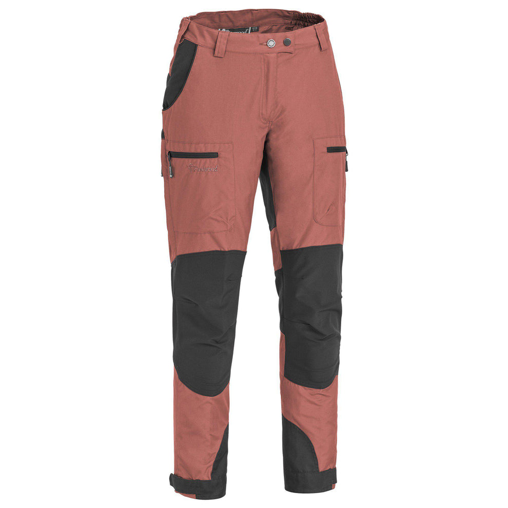 3085-596-01_Pinewood-Womens-Trousers-Caribou-TC_Rusty-Pink-Dark-Anthracite