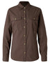 3228-128-01_Pinewood-InsectSafe-Poplin-Long-Sleeve-Shirt-Womens_Dark-Olive
