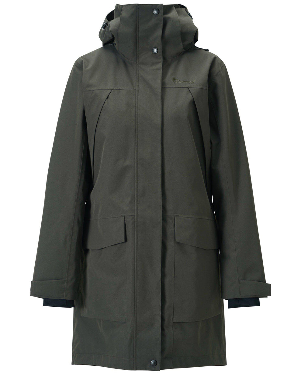 3250-103-01_Pinewood-Rain-Parka-Womens_D.Green