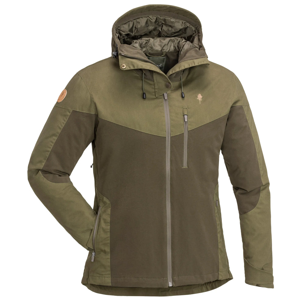 3300-723-01_Pinewood-Womens-Jacket-Finnveden-Hybrid-Extreme_Dark-Olive-Hunting-Olive
