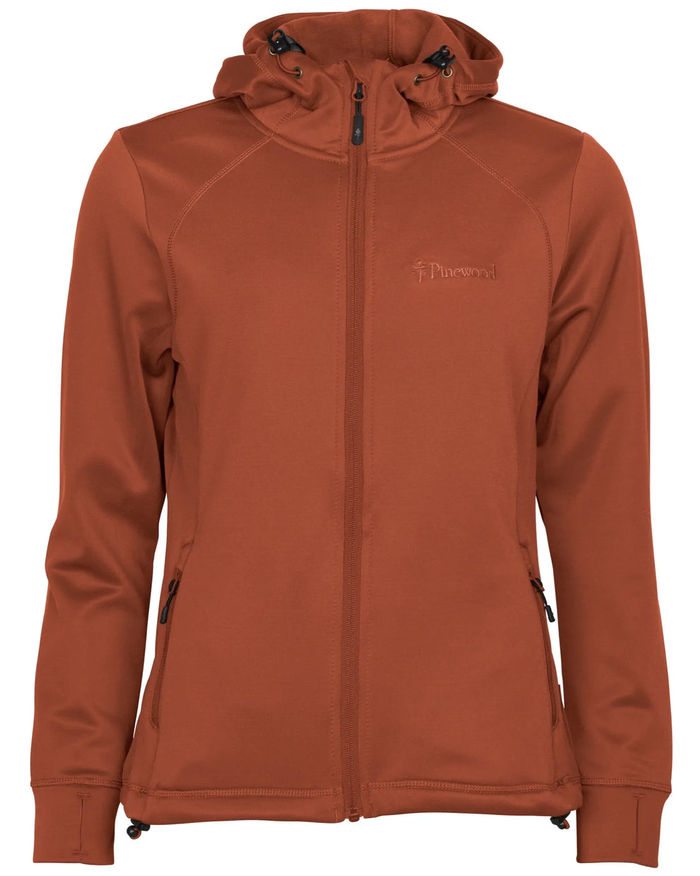 3319-524-01_Pinewood-Finnveden-Hoodie-Womens_Terracotta