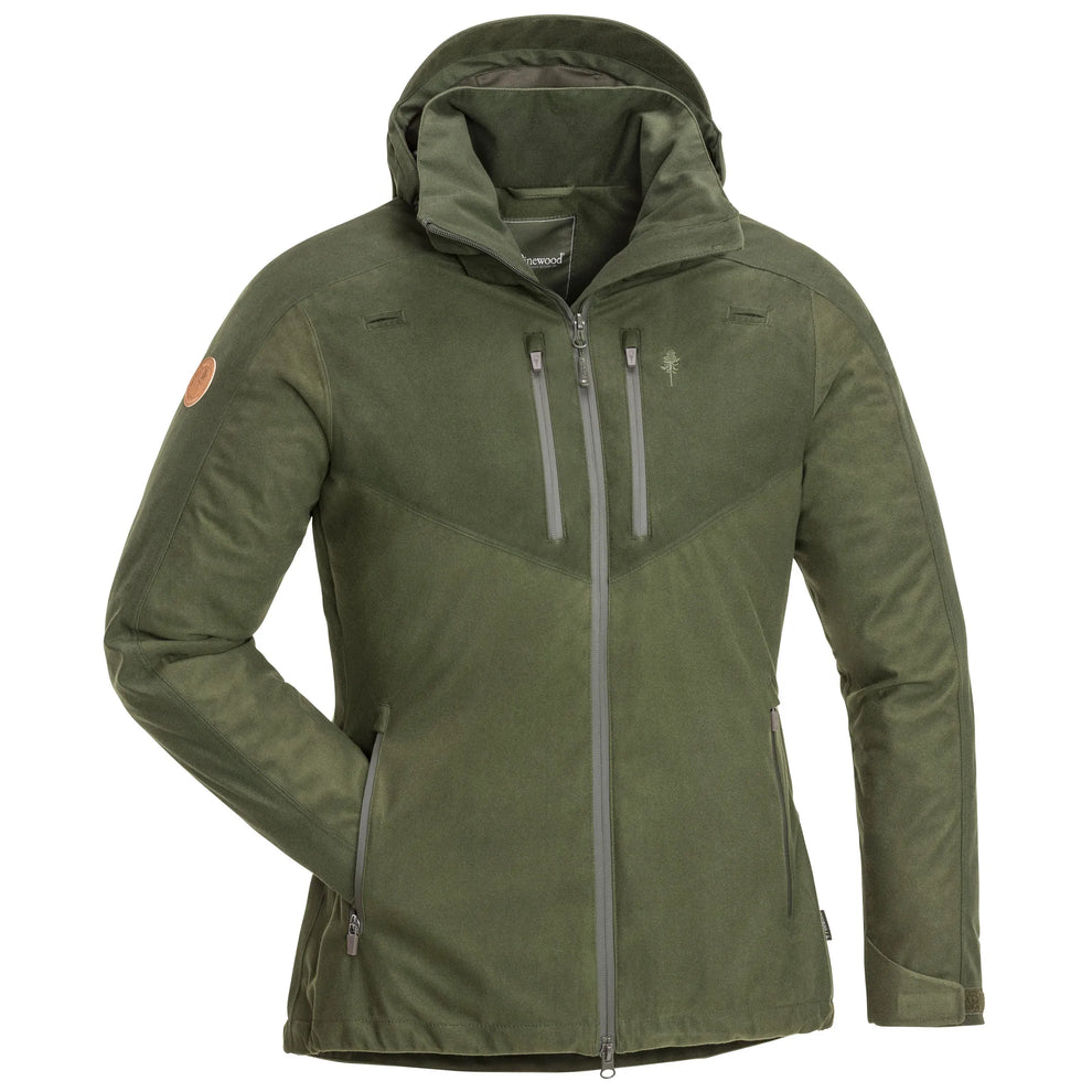 3770-722-01_Pinewood-Womens-Jacket-Retriever-Active_Mossgreen-Dark-Mossgreen