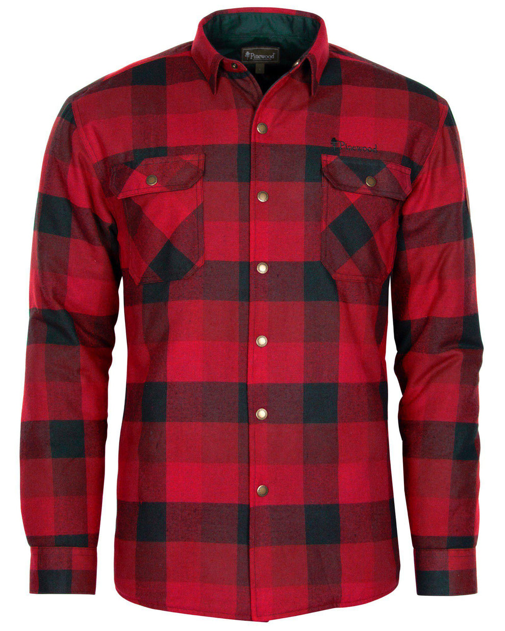 5000-518-01_Pinewood-Canada-Classic-2-Shirt-Mens_Red-Black