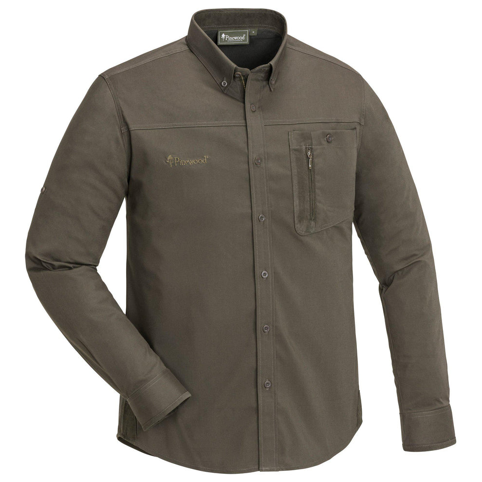 5016-186-01_Pinewood-Shirt-Tiveden-TC-Stretch-Insect-Stop_Suede-Brown