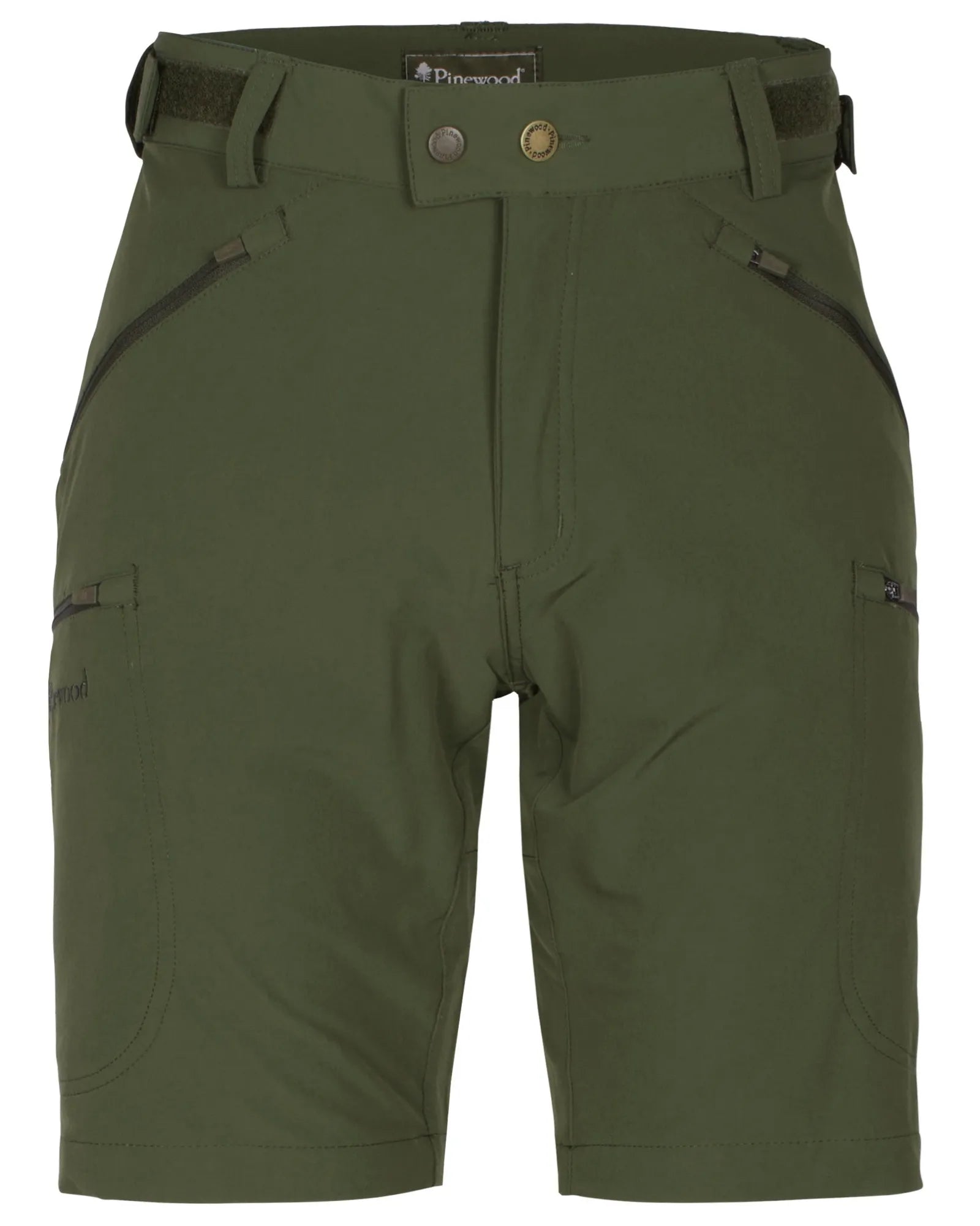 Shorts Pinewood Finnveden Trail - Pantaloni Corti Outdoor Elasticizzati E Traspiranti - Uomo - Nero