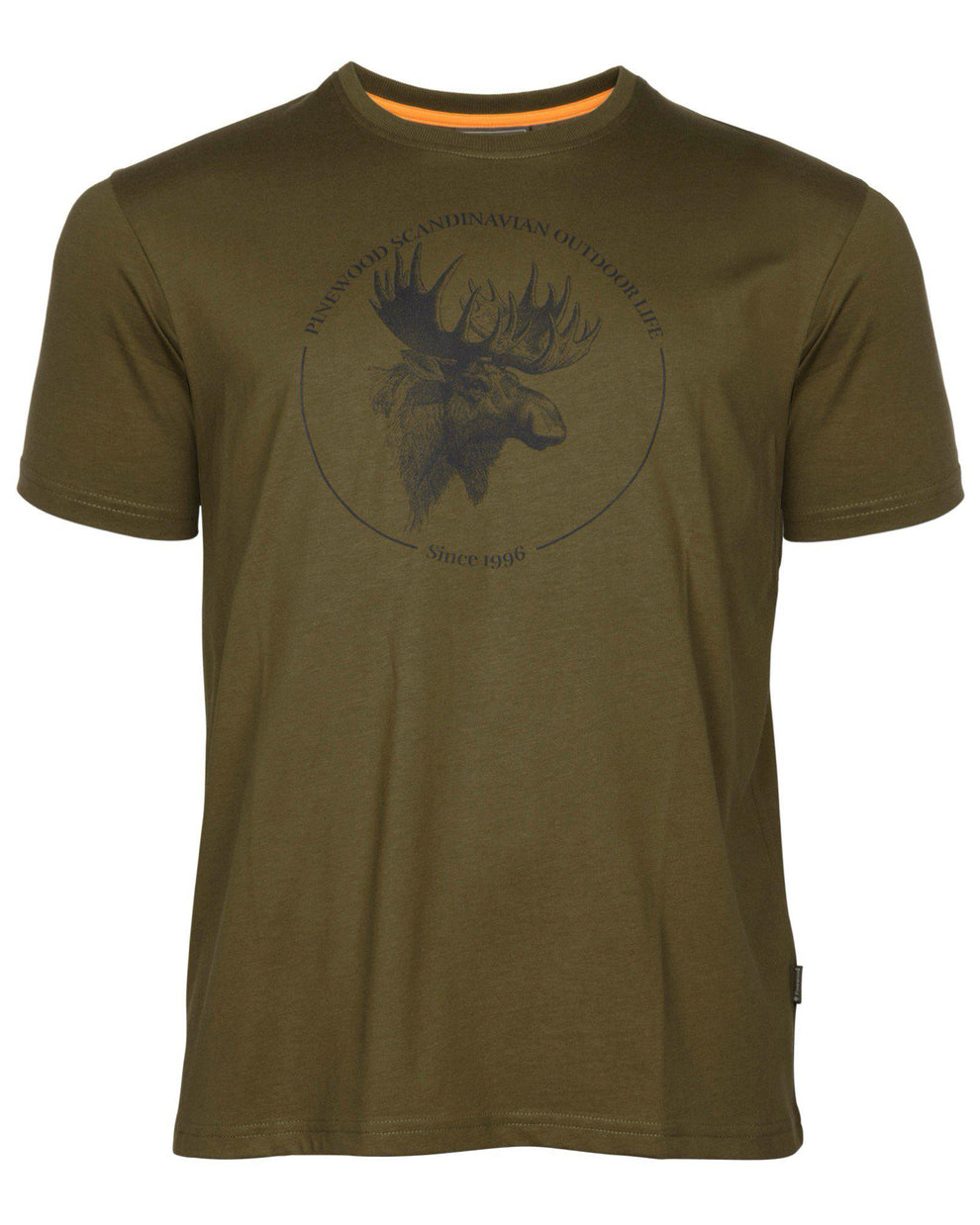 5450-713-01_Pinewood-Moose-T-Shirt-Mens_Hunting-Olive