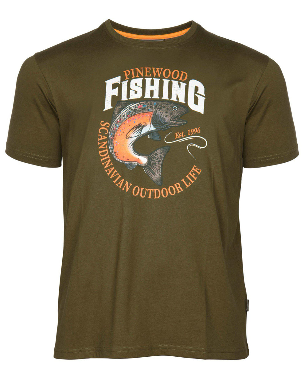 5453-100-01_Pinewood-Fish-T-Shirt-Mens_Green