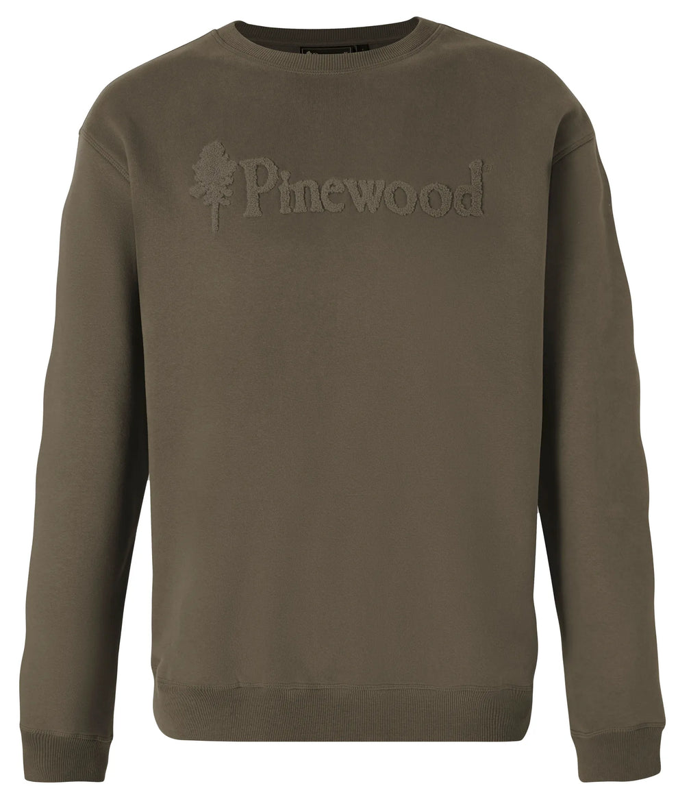 5468-103-01_Pinewood-Varnamo-PW-Logo-Sweater-Mens_Dark-Green 11506