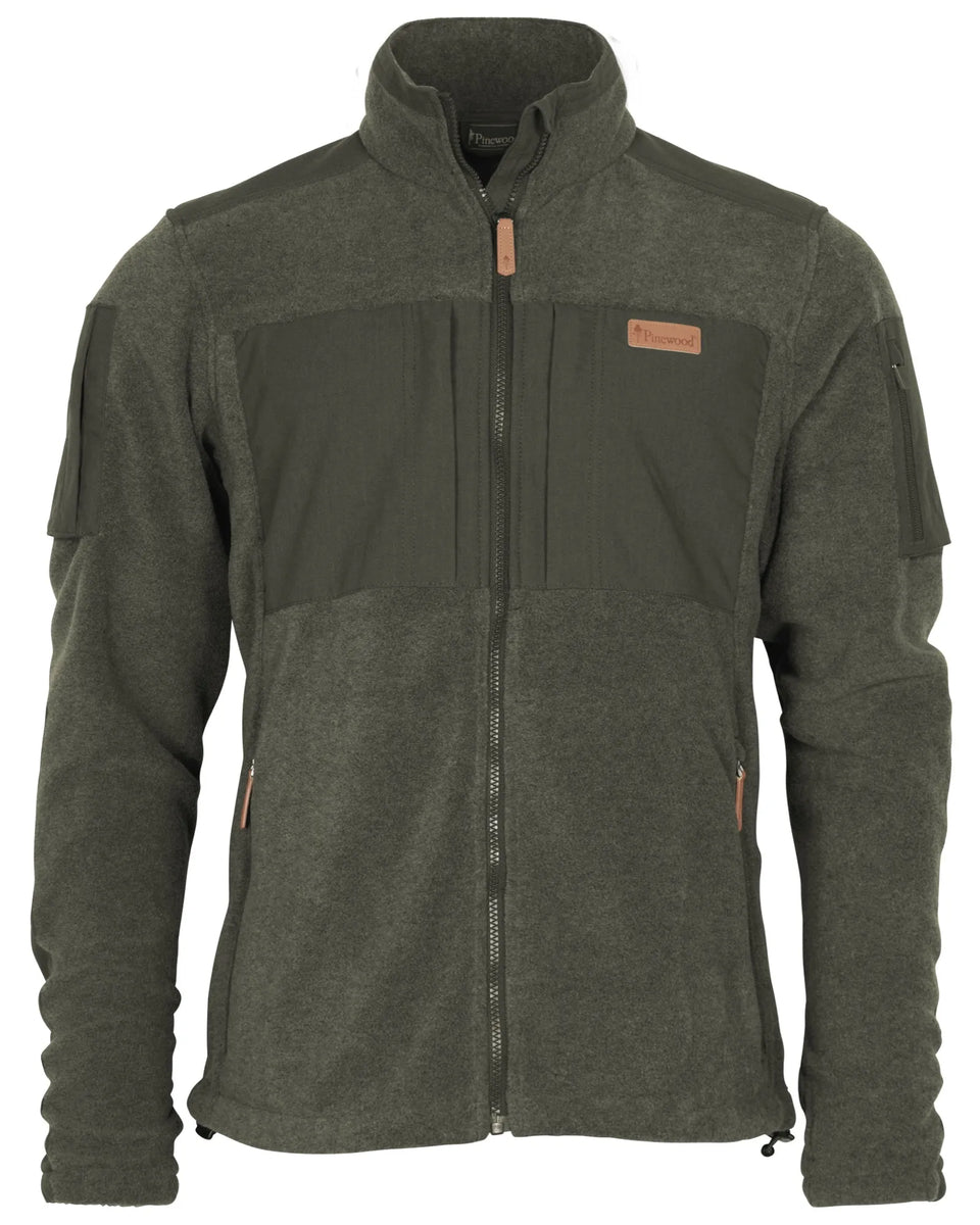 5488-752-01_Pinewood-Lappland-Rough-Fleece-Jacket-Mens_Olive-Melange-Dark-Olive