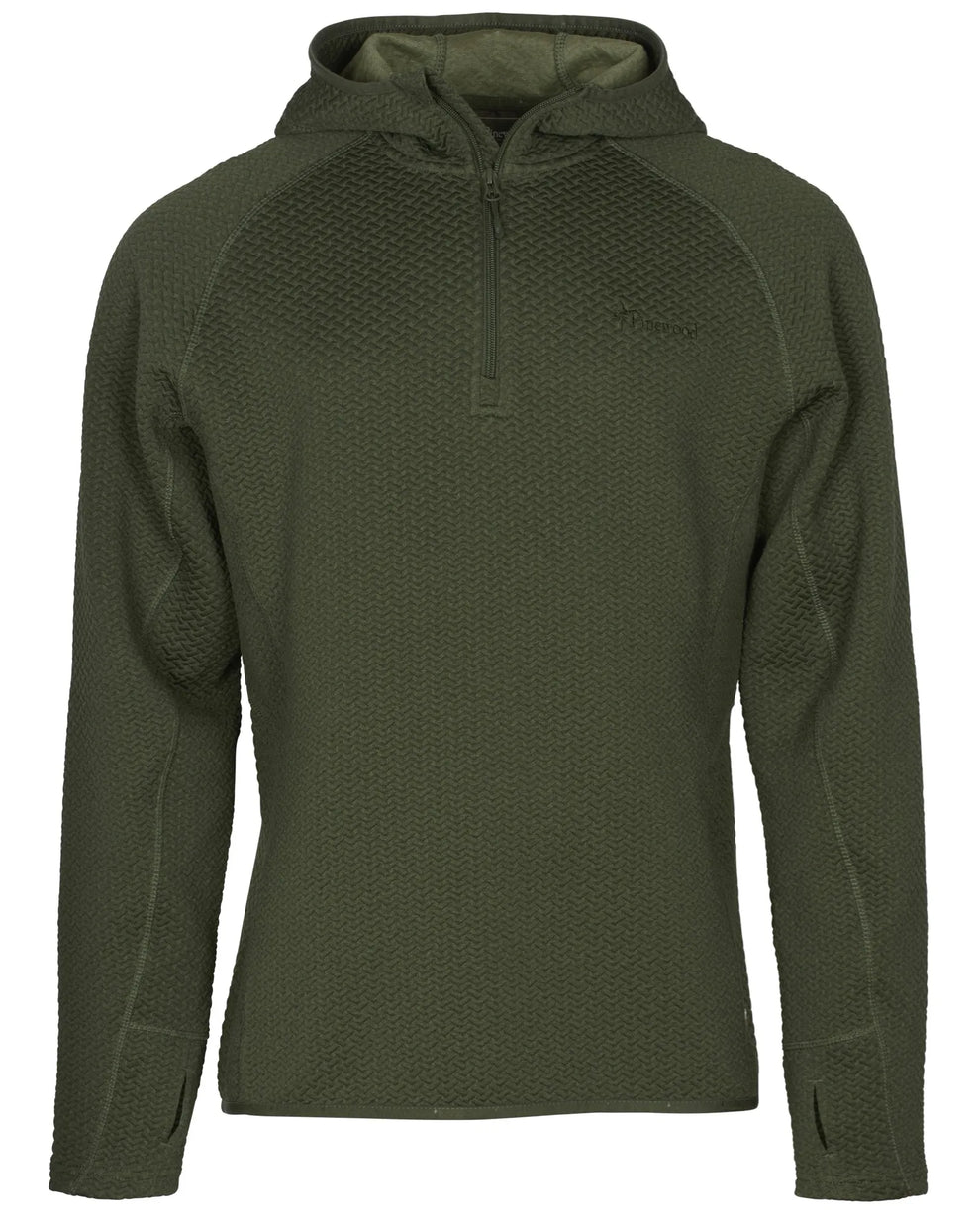 5516-142-01_Everyday-Travel-Hoodie-Mens_Dark-Green-Melange
