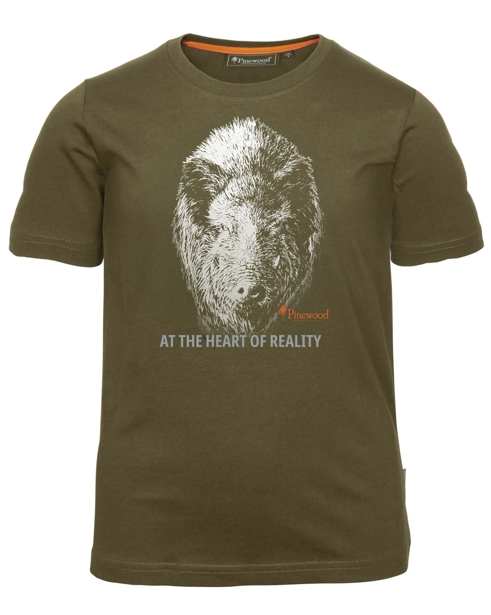 6467-713-01_Pinewood-Wild-Boar-T-Shirt-Kids_Hunting-Olive