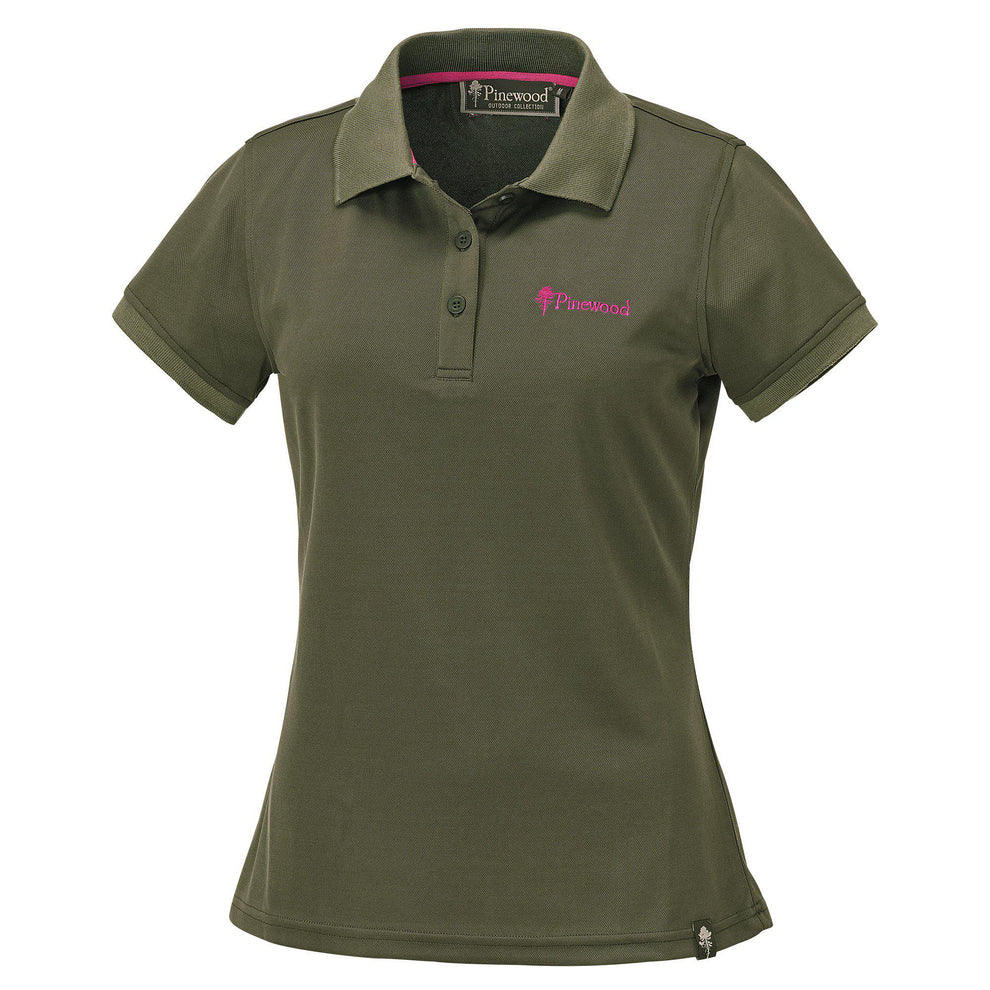 9318-100-01_Pinewood-Womens-Polo-Shirt-Ramsey-Coolmax_Green