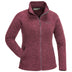 9372-586-01_Pinewood-Womens-Knitted-Jacket-Gabriella_Plum-Melange