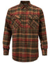 9428-767-01_Pinewood-Prestwick-Exclusive-shirt-Mens_D.Green-Terracotta