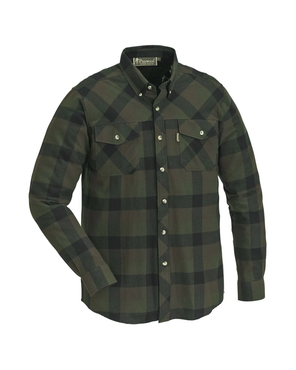 9525-101-01_Pinewood-Shirt-Lumbo_Green